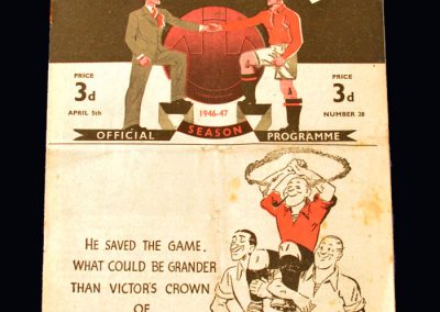 Man Utd v Wolves 05.04.1947