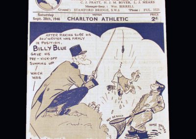 Chelsea v Charlton 28.09.1946