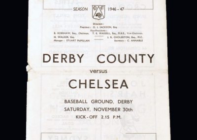 Chelsea v Derby 30.11.1946