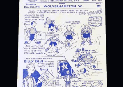 Chelsea v Wolves 21.12.1946