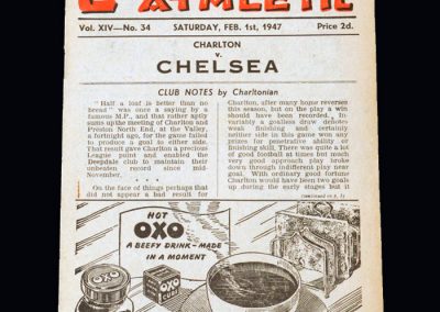 Chelsea v Charlton 01.02.1947
