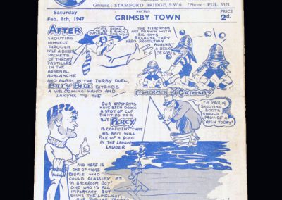 Chelsea v Grimsby 08.02.1947