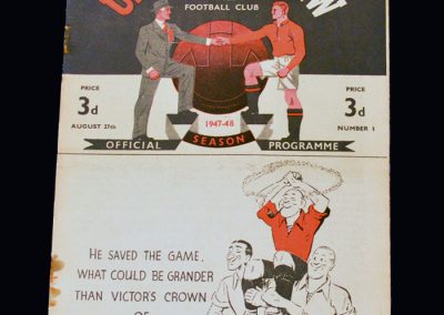 Man Utd v Liverpool 27.08.1947