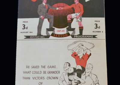 Man Utd v Charlton 30.08.1947