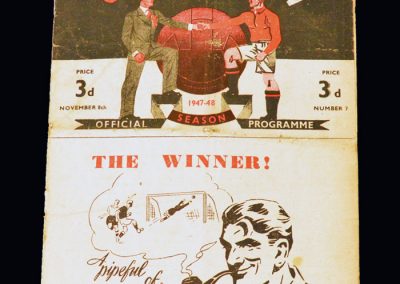 Man Utd v Huddersfield 08.11.1947