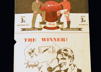Man Utd v Middlesbrough 20.12.1947