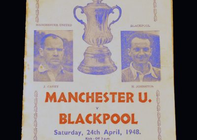 Man Utd v Blackpool 24.04.1948 - FA Cup Final (pirate)