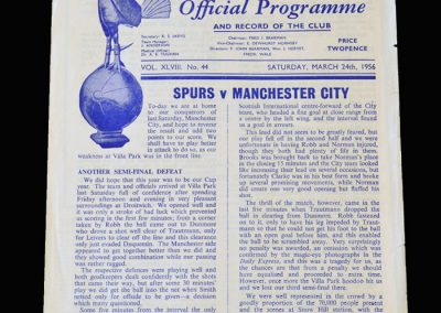 Man City v Spurs 24.03.1956