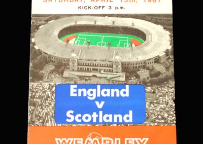 England v Scotland 15.04.1967