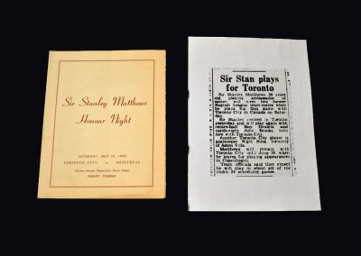 Toronto v Montreal 15.05.1965 (honour night)