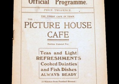 Hartlepools Utd v Stalybridge Celtic 02.01.1922