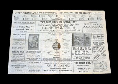 Cardiff v Reading 26.03.1927 - FA Cup Semi Final at Wolves