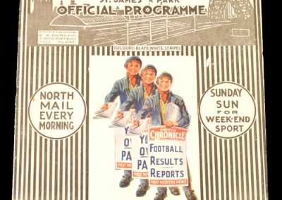 Newcastle v Man City 22.03.1930