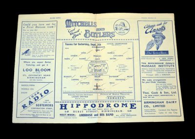 Birmingham v Arsenal 07.09.1935