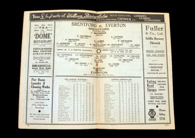 Brentford v Everton 02.01.1937