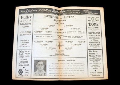 Brentford v Arsenal 03.09.1936