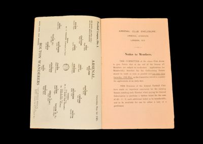 Arsenal v Bolton 01.05.1937