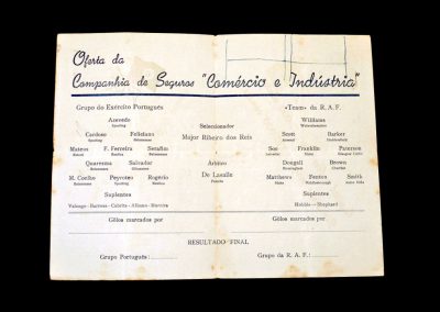 Portuguese Army v RAF 17.02.1946