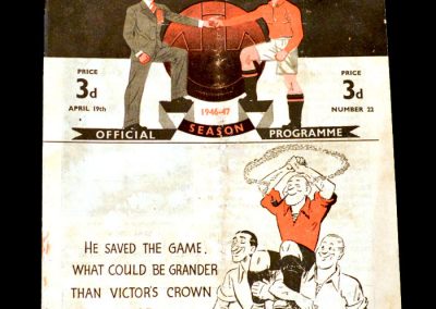 Man Utd v Blackburn 19.04.1947