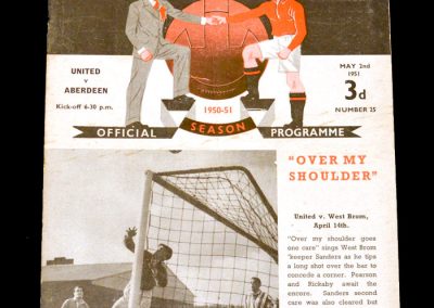 Man Utd v Aberdeen 02.05.1951 (Friendly)