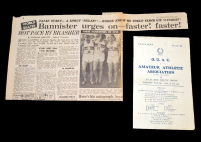 Roger Bannister 4 Minute Mile 06.05.1954