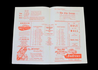 Cliftonville v Portadown 02.04.1955