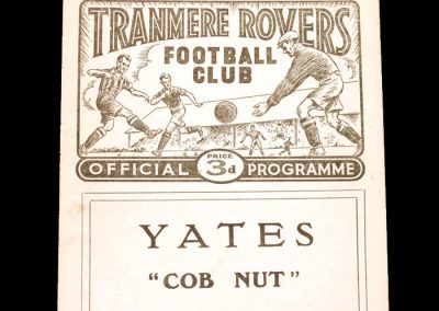 Tranmere v Brentford 27.02.1960