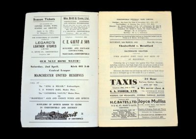 Chesterfield v Brentford 26.03.1960