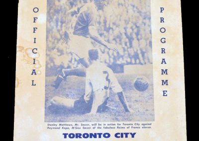 Toronto v Reims 24.06.1961