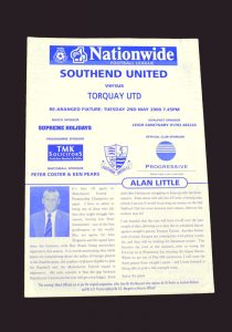 Southend v Torquay 02.05.2000