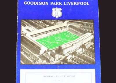 Everton v Wolves 24.08.1957