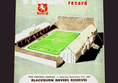 Aston Villa v Wolves 23.09.1957