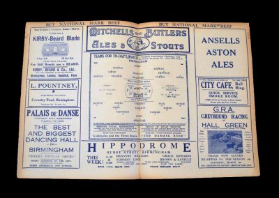 Birmingham v Arsenal 29.01.1930 - FA Cup 4th Round Replay