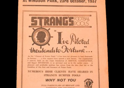 Ireland v England 23.10.1937
