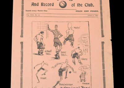 Spurs Reserves v Swansea Reserves 02.04.1938