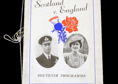 Scotland v England 14.04.1945 (Souvenir programme for the big shots)