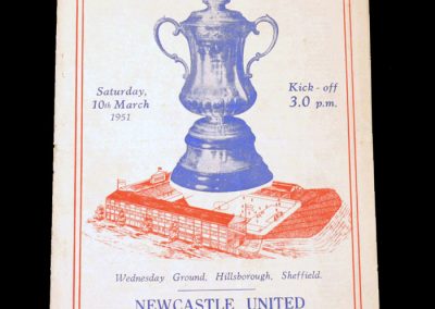 Newcastle v Wolves 10.03.1951 - FA Cup Semi Final