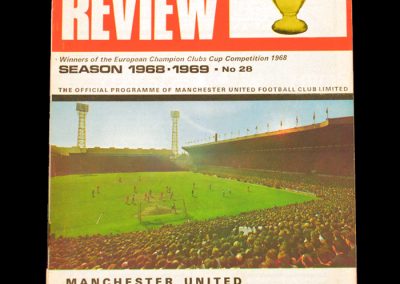 Man Utd v Burnely 19.04.1969