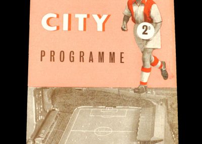 Coventry City v Man City 11.11.1957 (Friendly)