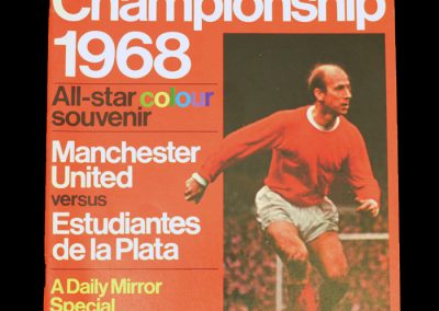Man Utd v Estudiantes 16.10.1968 - World Club Cup