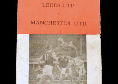 Man Utd v Leeds 26.03.1970 - FA Cup Semi Final 2nd Replay (0-1)
