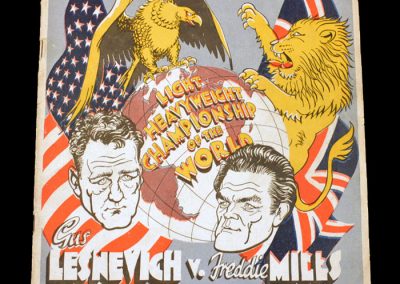 Lesvenitch v Mills 26.07.1948 (Won) Light heavyweight championship