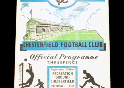 Chesterfield v Swindon 26.09.1959