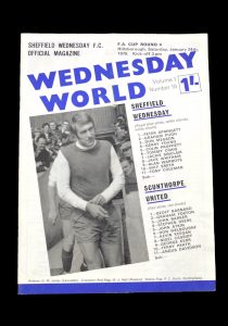 Sheff Wed v Scunthorpe 24.01.1970 - FA Cup 4th Round (Keegan for Scunthorpe)