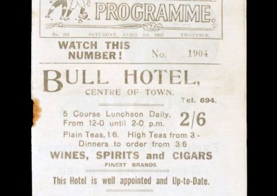 Burnley v West Brom 03.04.1926