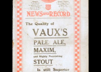 Sunderland v Newcastle 30.10.1926