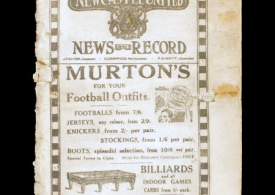 Newcastle v Leicester 18.12.1926