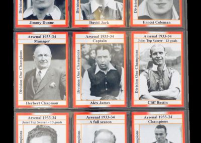 Arsenal 1933/1934 Season Photos