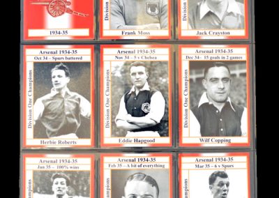 Arsenal 1934/1935 Season Photos