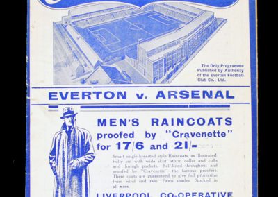 Everton v Arsenal 26.12.1936